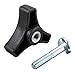 Price comparison product image GOZAR Triangle Handle Knob Screw Bolt For Honda Lawn Machine/Lawn Mower