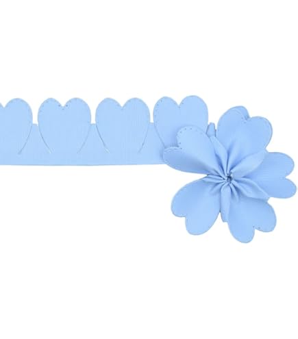 Nastro Velo Bordi Raso Avorio - 40mm X 50m, Tessuto Italiano Per Bomboniere E Decorazioni - Foto 6