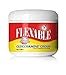 Produktbild Glucosamin-Massage-Creme von Flexable, 4 Unzen mit Chondroitin und MSM, enthält Boswellia, Vitamin E, Kokosöl, Aloe Vera-Saft, Süßholzwurzel und Yerba Mate-Blatt-Extrakt (Ilex), um eine effektive Gelenk-und Muskel-Rub (4 OZ)