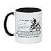 Produktbild Siviwonder Tasse Gott besten Motocross Fahren Vintage Bike NO Fußball Kaffeebecher Cross