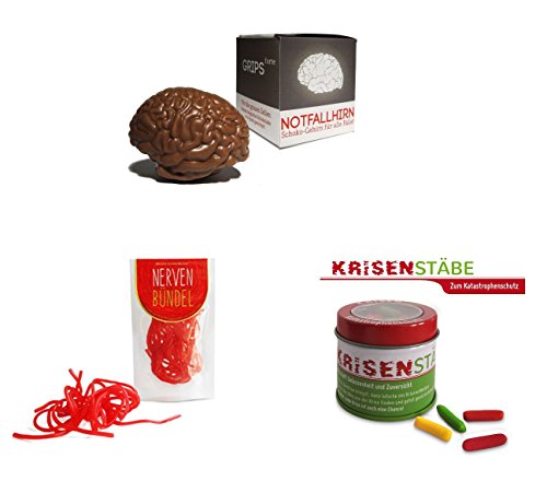 Preisvergleich Produktbild Liebeskummerpillen Prüfungs-Set (Notfallhirn, Krisenstäbe, Nervenbündel)