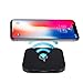 Produktbild Lanspo Drahtloses Mini Wireless Ladegerät / Qi Safe / Lade Pad Dual-USB für Iphone8 / 8 Plus / X (Schwarz)