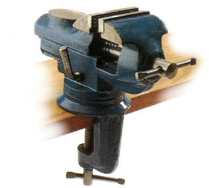 Silbor drehbarer Schraubstock 65