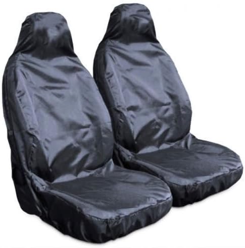 LANDROVER DISCOVERY 2 (1998-2004) EXTRA HEAVY Heavy Duty Waterproof Nylon Front Pair of Seat Cover Protectors