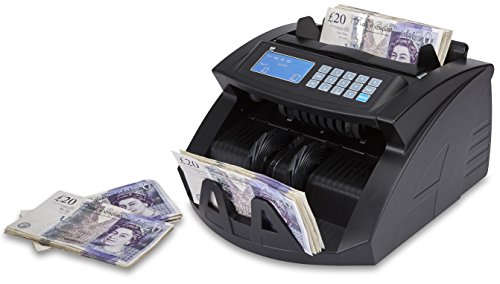 The ZZap NC20i Banknote Counter & Counterfeit Detector - Counts 1000 banknotes per minute, batch counting, 5-fold counterfeit detection and more!