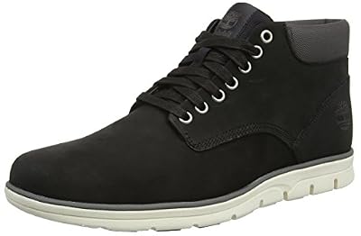 Timberland Bradstreet Leatherblack Nubuck, Bottes Chukka Homme, Noir (Black Nubuck), 44 EU