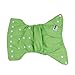 Orien 1Pc Green Baby Cloth Diaper Washable Nappy Cover Waterproof Wrap Pants