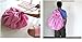 ColorMax Easy Tidy Play & Storage mat - Quickly swoops into a shoulder bag - Ideal for Lego, Duplo & other children's toys for faster cleanup! Pink (Large- 150CM)