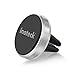 Price comparison product image Car Mount, Inateck Aluminum Air Vent Magnetic Car Mount Phone Holder for iPhone X/8/7, Samsung Galaxy S8 and Other Smartphones and GPS Devices - Silver