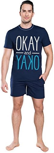 Italian Fashion IF Men´s Pyjama IFS180013 (Dark Blue, M)