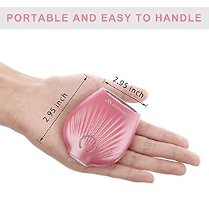 Miserwe Hair Removal Ladyshave Mini IP4X Waterproof Hair Remover for Women Rechargeable Cordless Lady Shaver… - Image 5