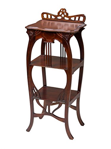 Beistelltisch Konsole Telefontisch Regal Bartisch Tisch Barregal Holz Antik-Stil - 3