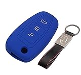 COMPATIBILIDAD: adecuado para muchos tipos de llave Ford Fiesta Focus Galaxy Fusion S-Max Kuga Ecosport. (Verifique la forma de la llave de coche, si son diferentes no serán compatibles).