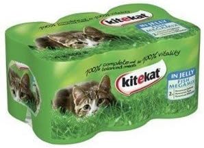 Kitekat Chunks in Jelly Megamix Fish 4 x 6 x 400g