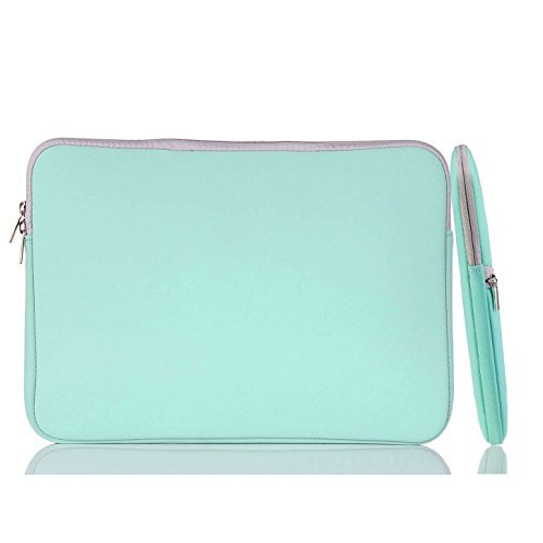 Ivencase stoßfest Neopren Laptop Sleeve Tasche Hülle Beutel Für 11-11.6 Zoll Laptop / Notebook / MacBook / MacBook Air 11 / Chromebook – Grün - 6
