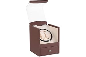 MOOPHYSHAM Remontoir Montre Automatique avec Moteur Silencieux,Watch Winders,pour remontage mécanique de Montre