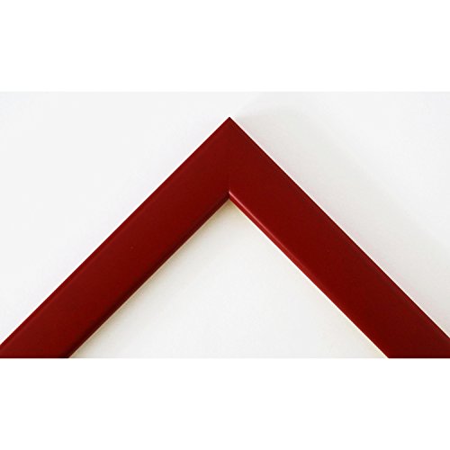 Spiegel Wandspiegel Badspiegel – Hannover 2,4 – Rot – 200 Größen zur Auswahl – handgefertigt – 30 x 40 – AM – Modern, Vintage - 3