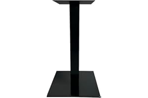 ZStyle Base - Piede - Gamba Tavolo - Tavolino in Metallo per Bar Bistrò Ristoranti Catering - in Acciaio (Base Singola - 42x42x72 cm)