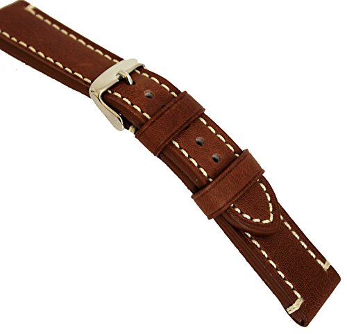 LEDERBAND 20 mm BAND CATALONIA Fliegeruhren Retro Look STRAP brown /braun LEDERBAND 20 mm BAND CATALONIA Fliegeruhren Retro Look STRAP brown /braun