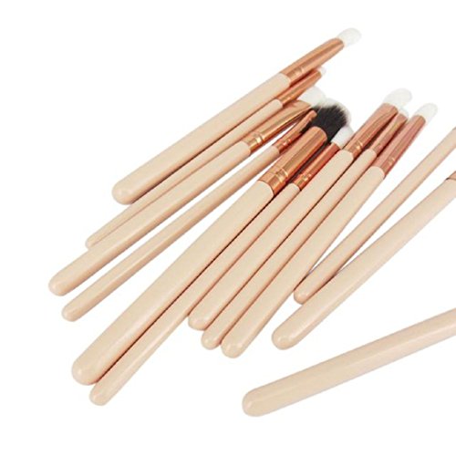 Vovotrade 12 PCS kosmetischer Bürsten Verfassungs Bürsten Satz Kits Werkzeuge - 8