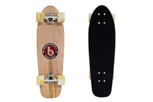 BeXtreme Cruiser Allroad Penny, Skate, Longboard Completo Cruising. Monopatin para niños y Adultos. Skateboard Mediano de Madera