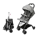 Der Kinderwagen ist geeignet für den Einsatz unabhängig vom Klima, in der Tat, die Regenhülle hält die Kleinen geschützt und trocken, ist das Rückengewebe atmungsaktiv und daher geeignet, im Sommer kühl und im Winter warm zu halten.