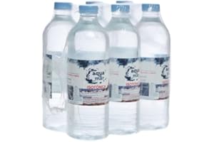 AQUA DE MAR Eau de mer préparée à boire - Boisson Isotonique 1,5 L (Pack de 6 pièces.) - Eau de mer - Reminéralisation et revitalisation - Parc Naturel Cabo de Gata - Emballage sans bisphénol et phtalates