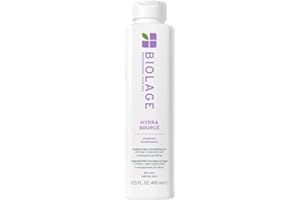 ‎BIOLAGE Biolage Pflegendes Shampoo für trockenes und beschädigtes Haar, feuchtigkeitsspendend und aufhellend, angereichert mit Aloe Vera und Hyaluronsäure, Hydrasource, 400 ml