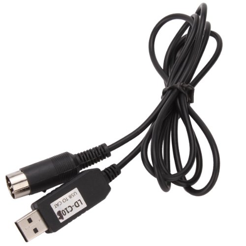 1,5 m USB-Cat Kabel für Kenwood ts-440 ts-450 ts-680 ts-690 ts-790 ts-850 ts-950 - 2