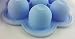 Silicone Freezer Storage Tray – Blue 10 x 1oz Serving BPA Free with Secure Clip-on Lid – Baby Food and Dishwasher Safe with Lifetime Guarantee