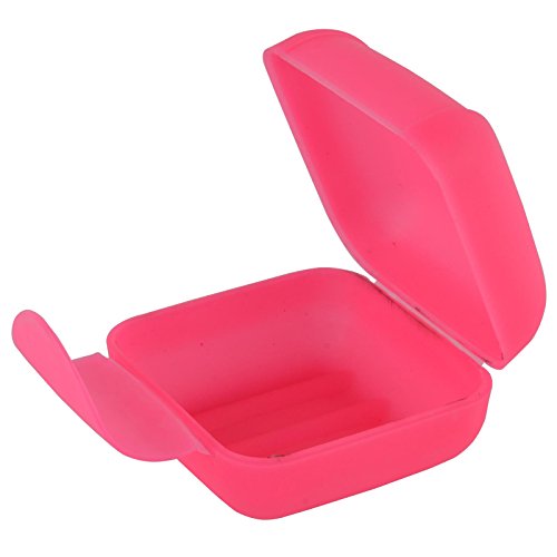 Preisvergleich Produktbild iDealhere(TM) Bébé Bade Seifendose Seifenbox Seifenschale Seifenhalter Reiese Unterwegs Wahlbar (S, rhodo)