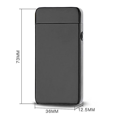 Elektronisches Lichtbogen Feuerzeug, Double Arc Aufladbar Lighter Elektro Feuerzeug USB Zigarette Feuerzeug - 5