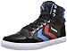 Produktbild hummel HUMMEL STADIL HIGH, Unisex-Erwachsene Hohe Sneakers, Schwarz (Black/Blue/Red/Gum), 48 EU (12.5 Erwachsene UK)