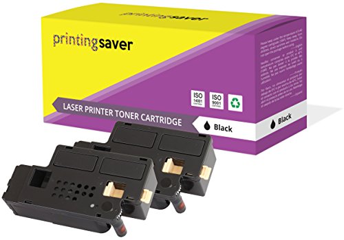 Dell 1250 SET 2 SCHWARZ kompatible Toner für DELL 1250c, 1350cn, 1350cnw, 1355cn, 1355cnw, C1760nw, C1765nfw, C1765nf, C17XX drucker - 2