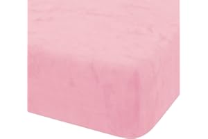 D DONEGAL COLLECTIONS Donegal Collections - Sabana Bajera Coralina Ajustable Cama 150 - 150x190/200 cm - Tacto Doble Cara, Otoño/Invierno - Color Rosa