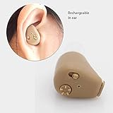 Enshey Hearing Aid Rechargeable Digital Mini Earphone Adjustable Amplifier Audiphone