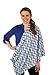 Itzy Ritzy Nursing Happens Infinity Breastfeeding Scarf (Blue Skies/Chevron)