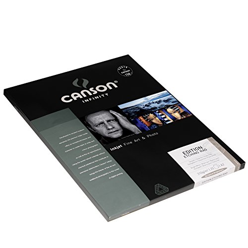 Canson Infinity Edition Etching Rag 310gsm, natural white matte  inkjet paper, A2, box of 25 sheets