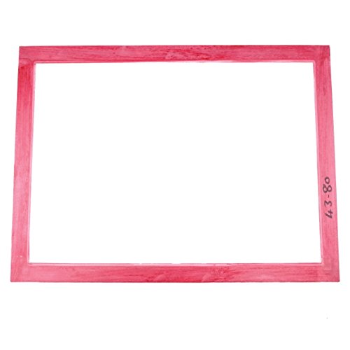 Hunt The Moon Professional Aluminium Screen Printing Frame, Anodised Silver, Medium A4 77t