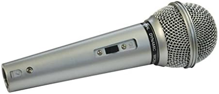 Switched Plastic Bodied Vocal Microphone with 3 Meter XLR to 6.35mm Jack Lead