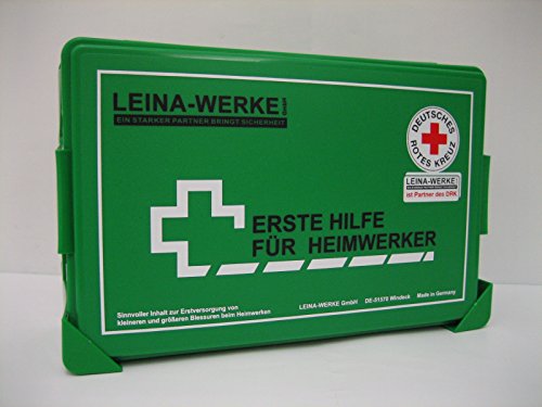 Preisvergleich Produktbild DRK Heimwerkerkasten-Verbandkasten DIN 13154 mit Zusatzausstattung