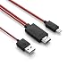 Produktbild PhoneStar 2 Meter MHL Full HD Adapter Kabel inkl. Audio- und Bildübertragung - / 1080p / Micro USB und USB zu HDMI - passend für Samsung S2, S4 Zoom, Galaxy Nexus 2, Note 3, Note 8.0, uvm.