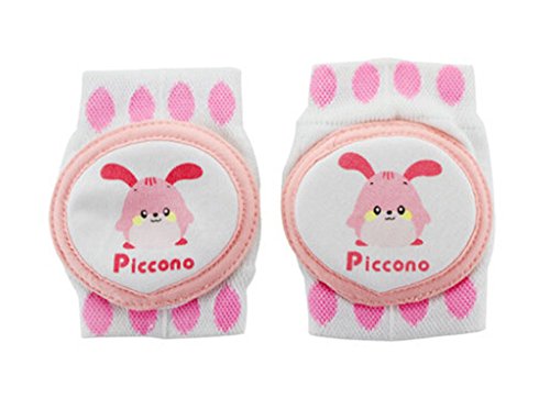 1 Pairs Pure Cotton Crawling Baby Knee Pads Kids Knee Pads Protector PINK