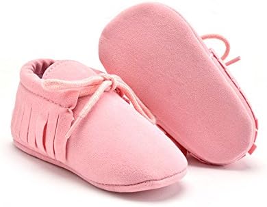 Baby Shoes, Infant Moccasin Anti-Slip Xmas Soft Sole Tassels Sole Suede Toddler Boy Girls Newborn Prewalker