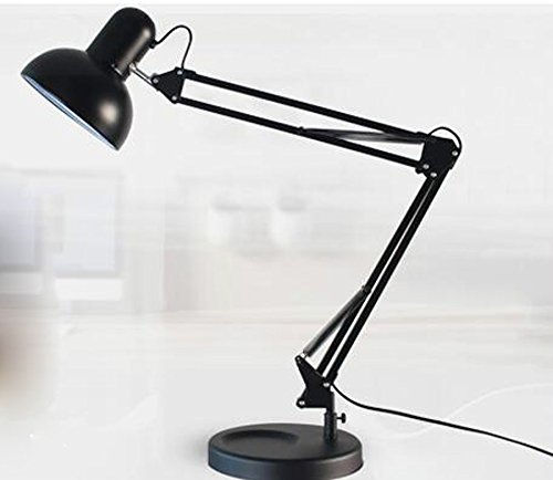 Preisvergleich Produktbild MDRW-Kreative Tischleuchte LED-Auge. lange Arme verschränkt. Arbeitsleuchte. kreatives Lernen. Schreibtisch-Clip. Auge. Bett-Erweiterung. Microsoft Office,Schwarz