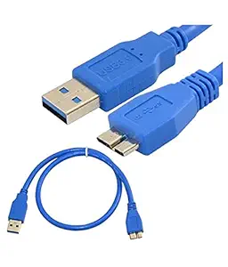 THE LEGACY Hard Drive Cable 5Gbps USB 3.0 A to Micro USB B Lead Portable External Hard Drive Compatible with WD Passport,WD Elements,Seagate Expansion,Toshiba, M3 1TB,LaCie, Maxtor (1.5m)