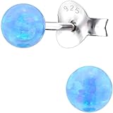 Mit einer Größe von 4 Millimeter sind diese Damen-Ohrringe perfekt für jeden Tag geeignet. Ob im Büro oder in der Freizeit, diese Opal-Ohrringe lassen sich mit fast jedem Outfit kombinieren.