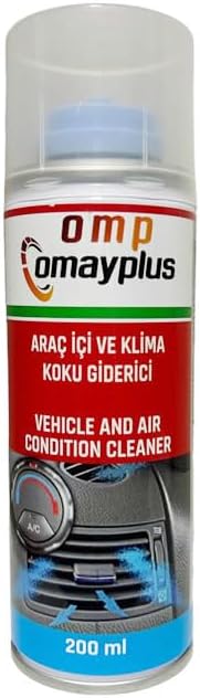 OMP OMAYPLUS ARAÇ İÇİ VE KLİMA BOMBA KOKU GİDERİCİ OCEAN/OKYANUS 200 ML