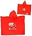 Produktbild Regencape / Regenponcho - " Disney Cars - Lightning McQueen " - Gr. 122 bis 140 - circa 6 bis 8 Jahre - mitwachsend _ für Schulranzen - Fahrrad - Kinder / Jungen - Regen Poncho - Regenmantel Regenjacke - Schule - Kinderregencape - Kinderponcho - Auto - Fahrzeuge / rot - Autos Mc Queen