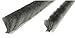 Produktbild 10m BawiTec Bürstendichtung 6,7x11mm 1,75EUR/m Dichtungsbürste selbstklebend Türen